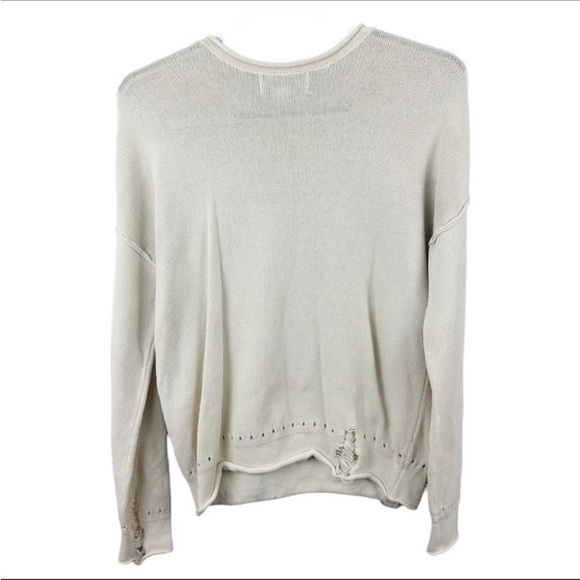 Wildfox Mermaid Distressed Pullover Sweater - Picture 3 of 9